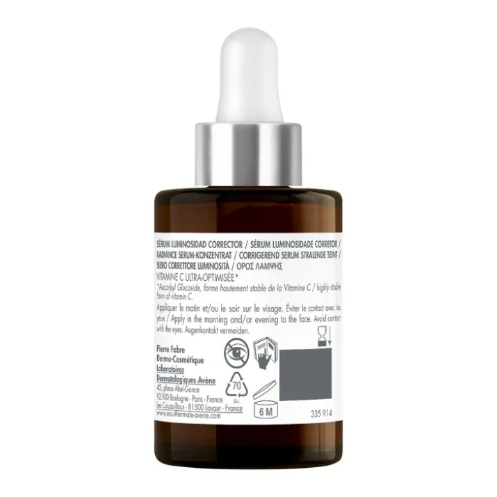 Eau Thermale Avène Vitamin Activ Cg Siero Correttore Luminosità, anti-età, 30ml