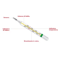 EcoTemp Termometro Clinico Medel 1 Pezzo