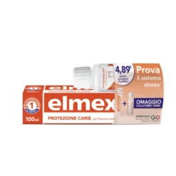 elmex® Protezione Carie Dentifricio + Omaggio Colluttorio