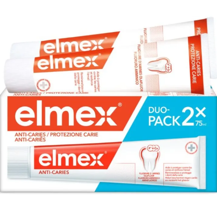 elmex® Protezione Carie Duo-Pack 2x75ml