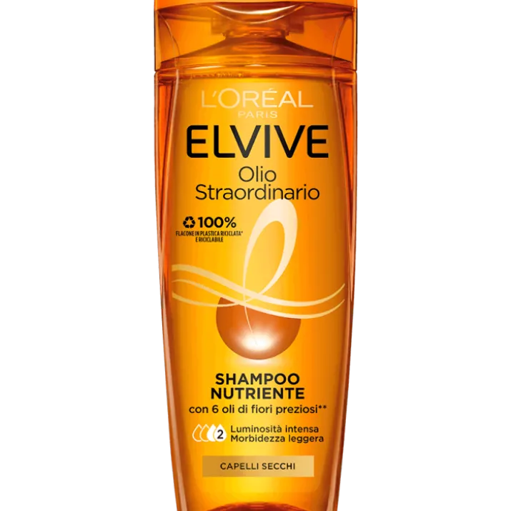 Elvive Olio Straordinario Shampoo Nutriente L'OREAL 400ml