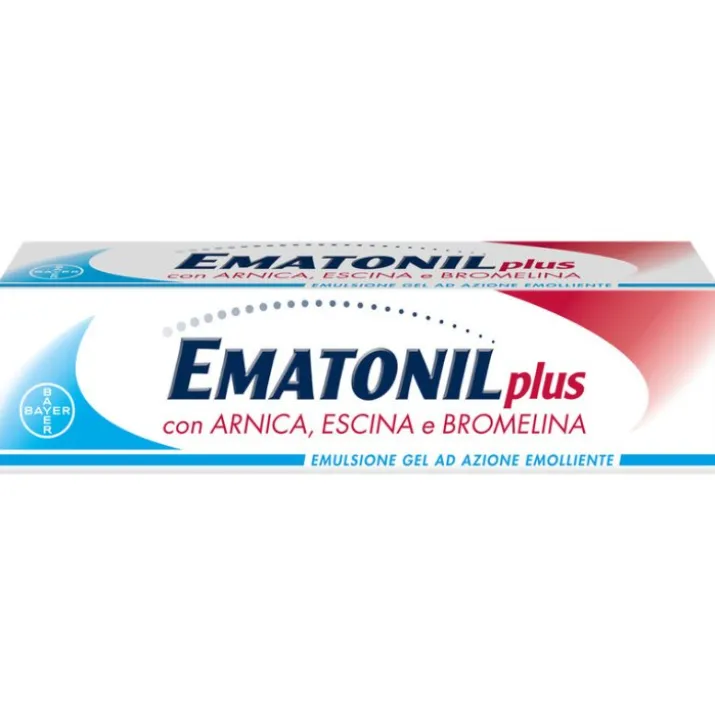 Ematonil Plus Emulgel con Arnica Bromelina Mentolo per Ematomi 50 ml