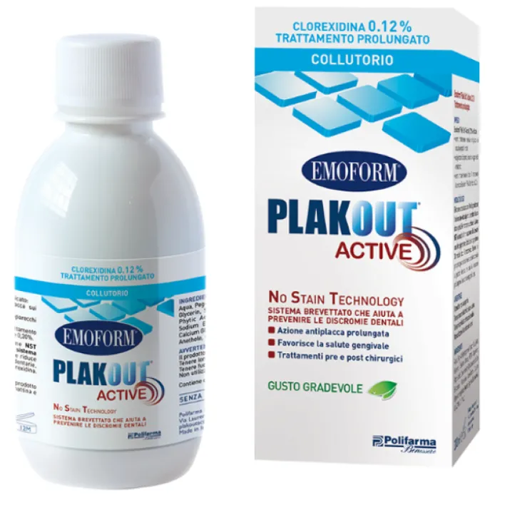 Emoform Plakout Active Polifarma Benessere 200ml