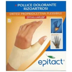 Epitact Pollice Dolorante Ortesi Porpriocettiva Flessibile Mano Sinistra Misura L