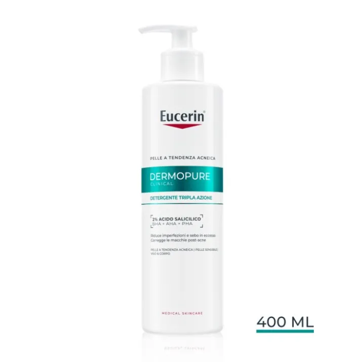 EUCERIN DC DET TRIPLA AZ 400ML