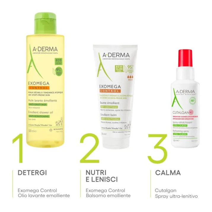 Exomega Control Balsamo Emolliente A-Derma 200ml