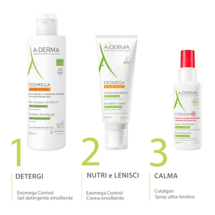 Exomega Control Gel A-Derma 500ml