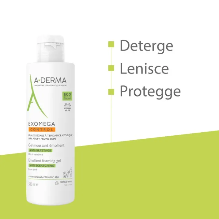 Exomega Control Gel A-Derma 500ml