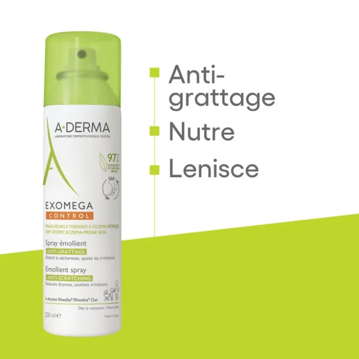 Exomega Control Spray Emolliente A-Derma 200ml