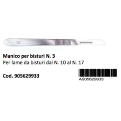 Farmacare Manico Per Bisturi N. 3 1 Pezzo