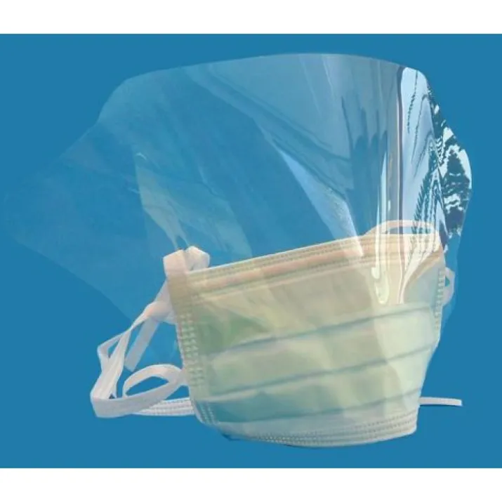 Farmacare Maschera Chirurgica Con Visiera Anti Appannamento 50 Pezzi