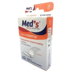 Farmac-Zabban Med's Cerotto Strip Trasparente Grande 12 Pezzi