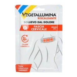 Fascia Cervicale Riscaldante 51 x 9cm Non Adesiva Vegetallumina