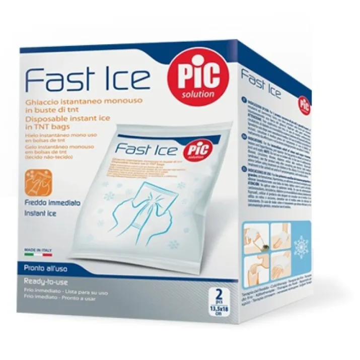 Fast Ice Ghiaccio Instantaneo Monouso PIC 2 Pezzi