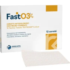 FastO3 Cerotti Antidolorifici 12 Pezzi