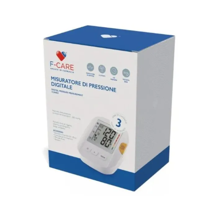 F-Care Misuratore di Pressione Digitale da Braccio