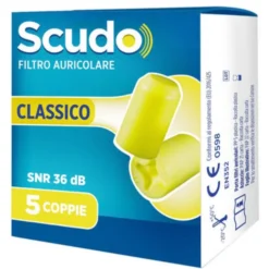 Filtro Auricolare Classico Scudo 5 Coppie