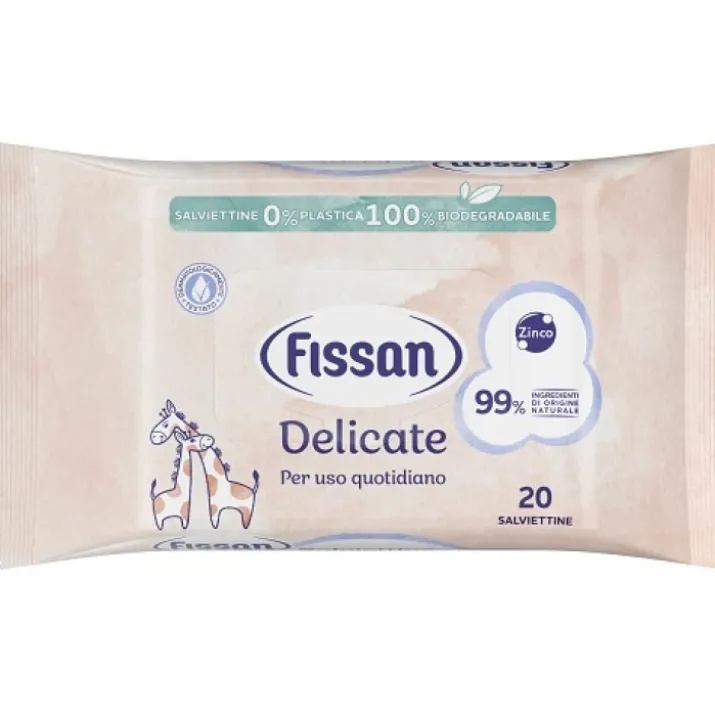 Fissan Salviettine da Viaggio New, 20 Pezzi
