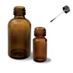 Flacone Tige in Vetro per Tintura Con Pennellino 20ml 10 Flaconi