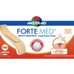 Forte Med 78x20cm Medio Master-Aid 100 Pezzi