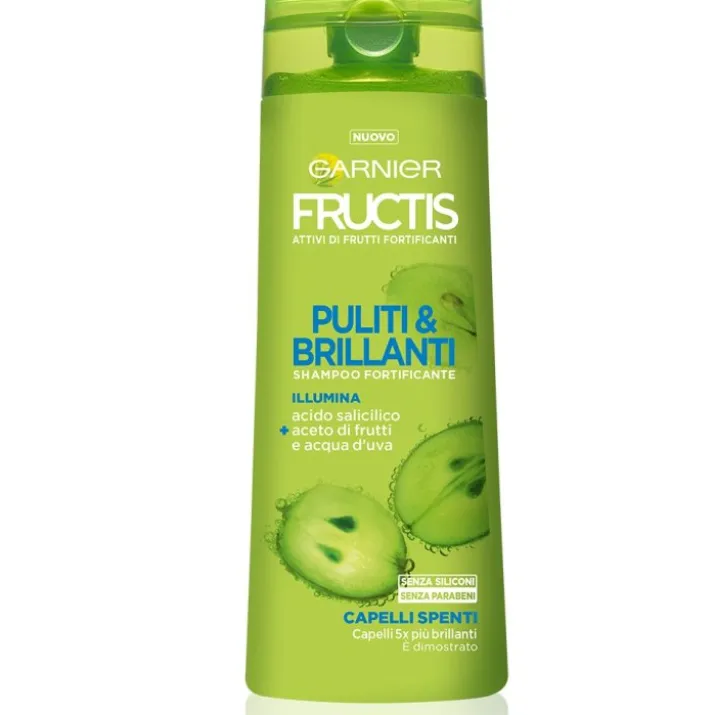 Fructis Puliti & Brillanti Garnier 250ml