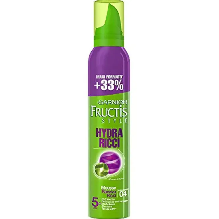 Fructis Style Spuma Hydra Ricci Garnier 200ml