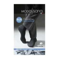 Gambaletto 18-20 Cotone Traspirante Antracite M Modasana® 1 Paio