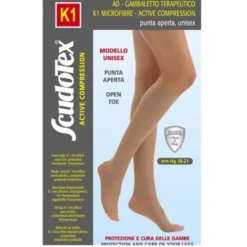 Gambaletto K1 Microfibra Punta Aperta ScudoTex Beige Taglia 5