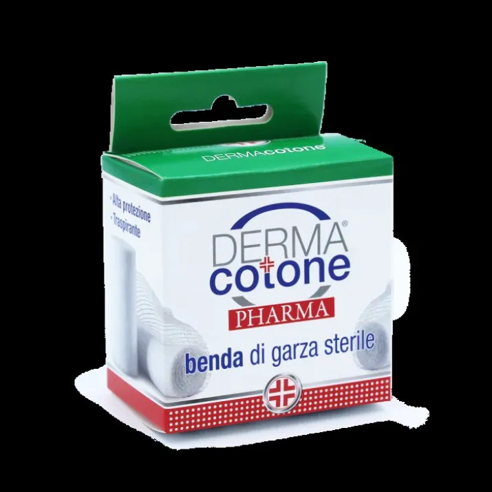 Garza Elastica 6cmx4mt DermaCotone 2 Pezzi