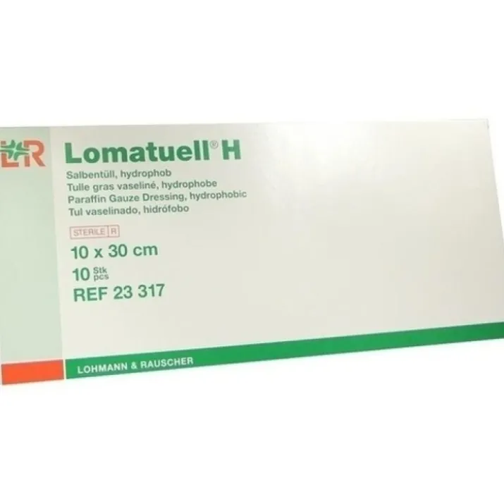 Garza Lomatuell H Garza a Maglie Larghe con Unguento 10x30cm 10pz