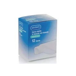 Garza Sterile In Tessuto Non Tessuto 36x40cm Alvita 12 Garze