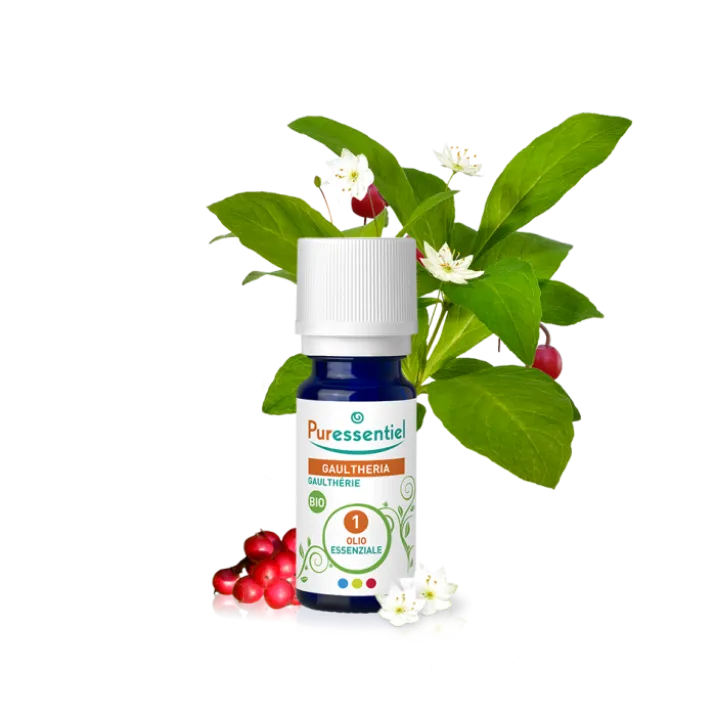 Gaultheria Bio 1 Olio Essenziale Puressentiel 10ml