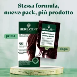 Gel Colorante 5M Castano Chiaro Mogano Herbatint