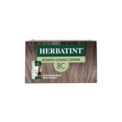 Gel Colorante Permanente 8C Biondo Chiaro Cenere HERBATINT® 170ml