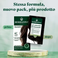 Gel Colorante Permanente 4C Castano Cenere Herbatint
