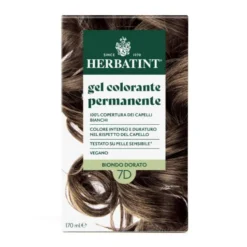 Gel Colorante Permanente 7D Biondo Dorato Herbatint 170ml