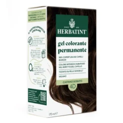 Gel Colorante Permanente 4D Castano Dorato Herbatint 170ml
