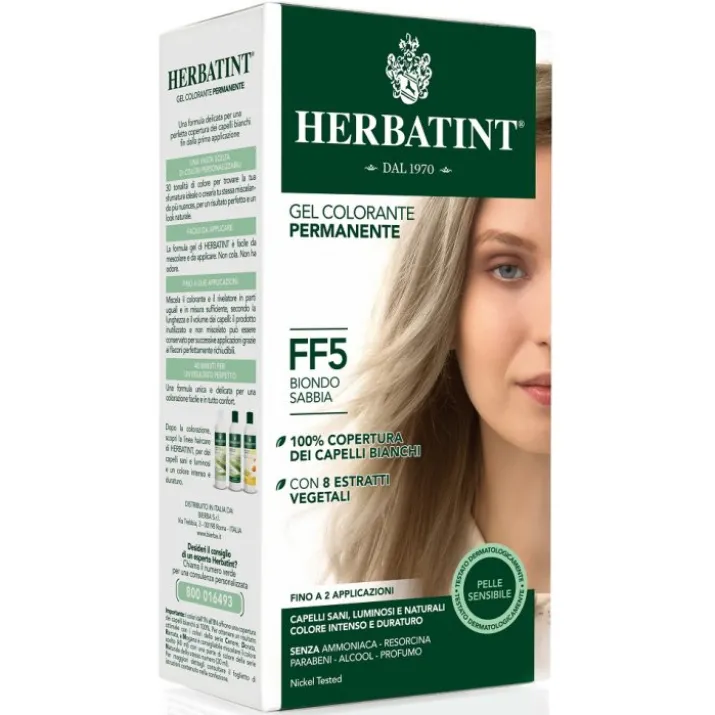 Gel Colorante Permanente FF5 Herbatint 150ml