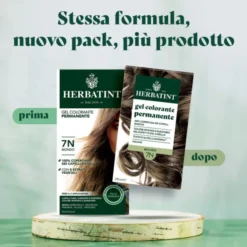Gel Colorante Permanente 7N Biondo Herbatint 170ml