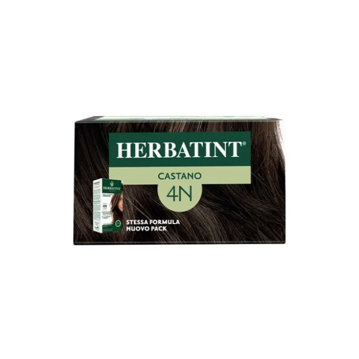 Gel Colorante Permanente 4N Castano Herbatint 170ml