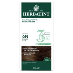 Gel Colorante Permanente 6N 3 Dosi Herbatint 300ml