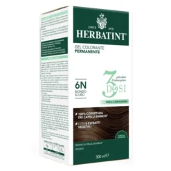 Gel Colorante Permanente 6N 3 Dosi Herbatint 300ml