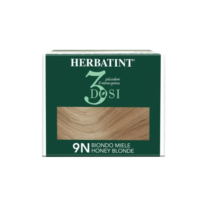 Gel Colorante Permanente 9N 3 Dosi Herbatint 300ml