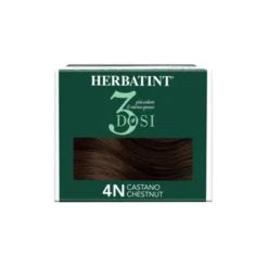 Gel Colorante Permanente 4N 3 Dosi Herbatint 300ml