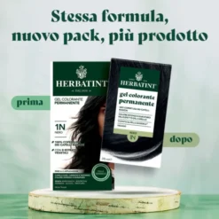 Gel Colorante Permanente 1N Nero Herbatint 170ml