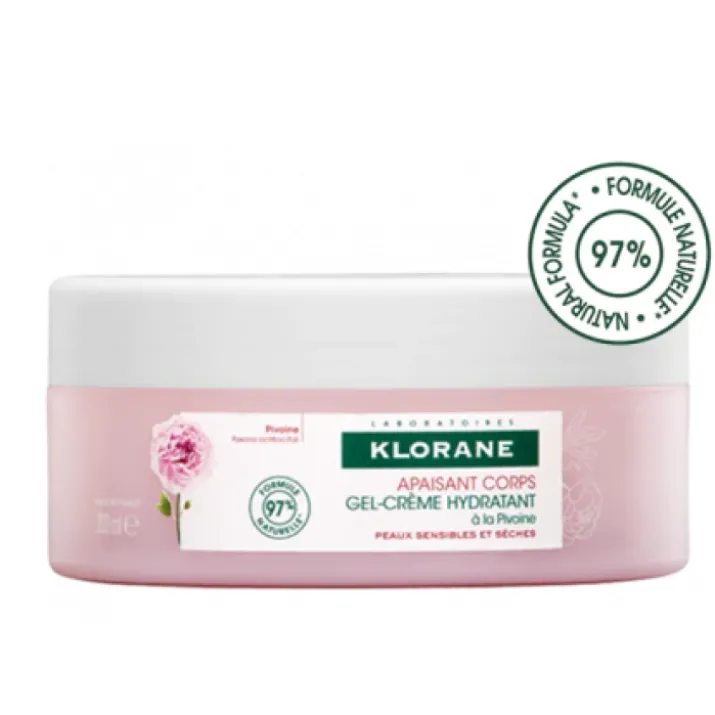 Gel Crema Idratante Peonia Klorane 200ml