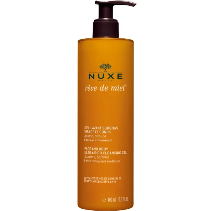 Gel Doccia Viso E Corpo Al Miele Nuxe Rêve De Miel® Nuxe 400ml