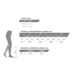 Gentleman 199 Gambaletto Antracite M Corto GloriaMed®