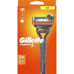 Gillette Fusion5 Rasoio Manuale con 2 Ricariche