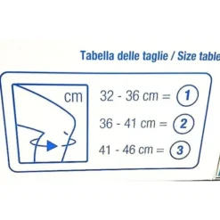 Ginocchiera Elastica Alvita Taglia 3